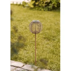 Aurinkokennovalaisin House Nordic Carlisle, IP44, 1.2V, 600mAh, ruskea