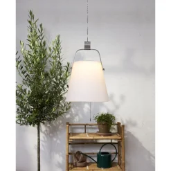 Aurinkokennovalaisin Star Trading Solia Ø28cm valkoinen