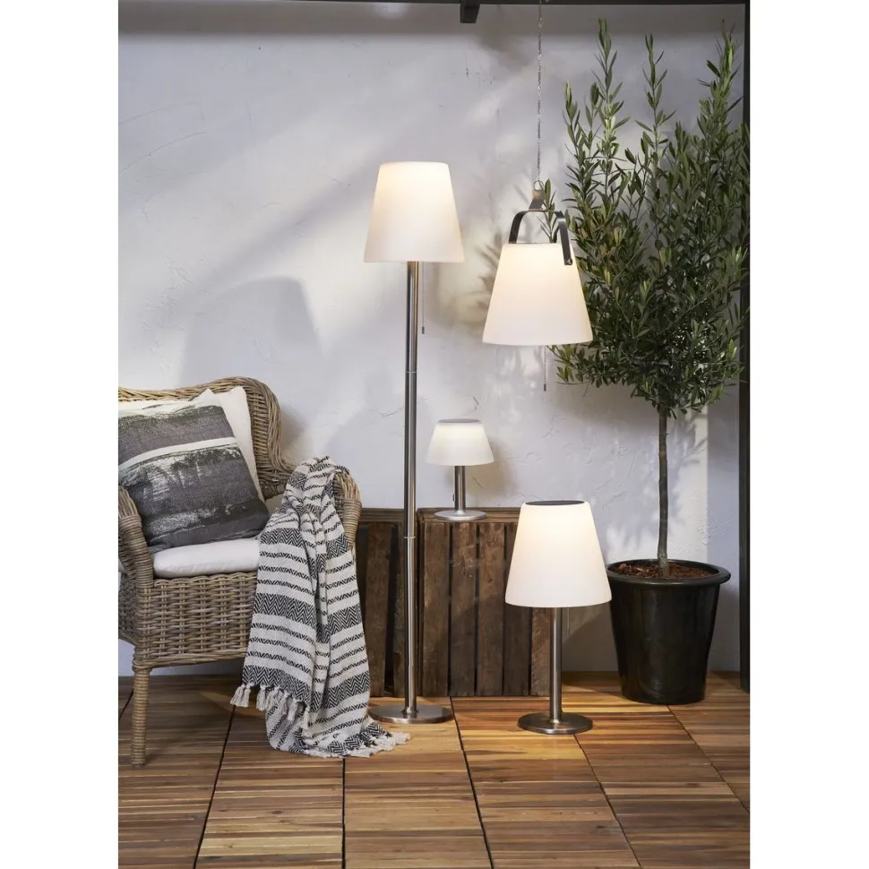 Aurinkokennovalaisin Star Trading Solia Ø28cm valkoinen