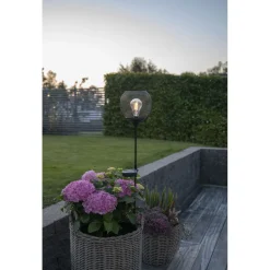 Aurinkokennovalaisin Star Trading Sunlight Path Ø16cm musta