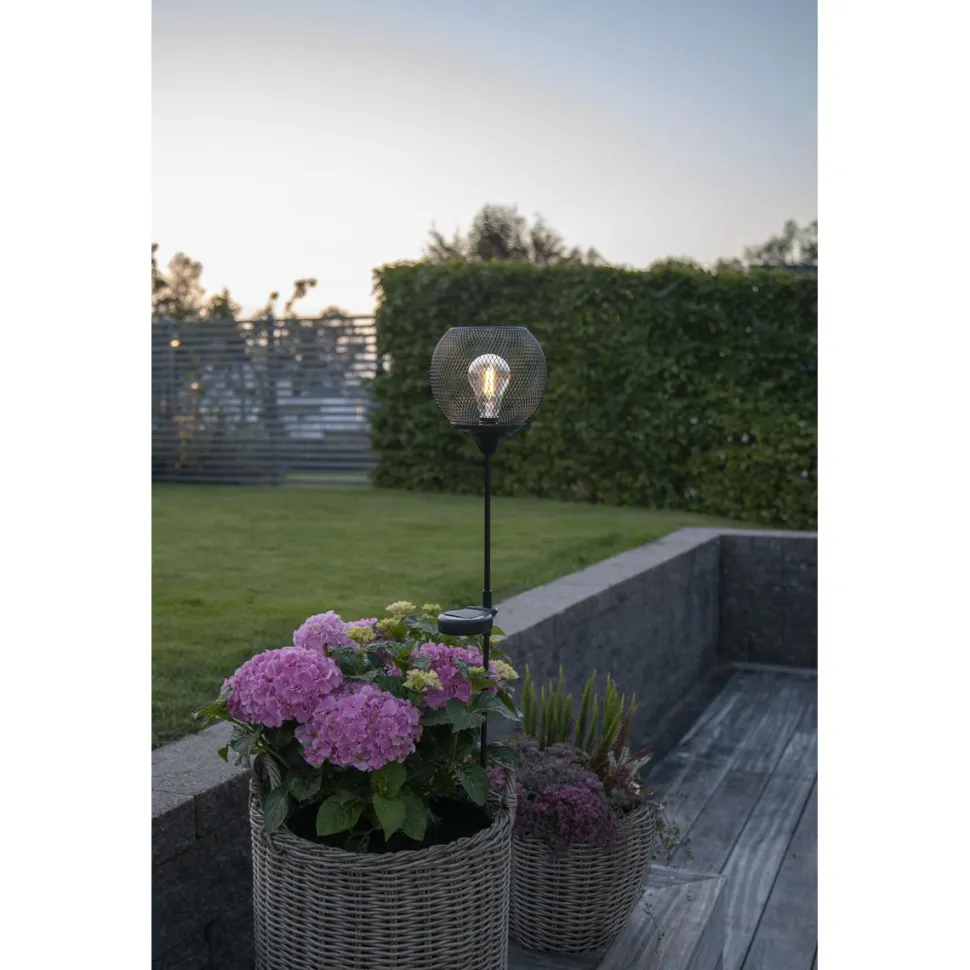 Aurinkokennovalaisin Star Trading Sunlight Path Ø16cm musta