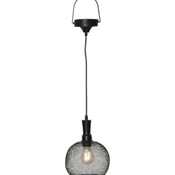 Aurinkokennovalaisin Star Trading Sunlight Ø190x240 mm musta