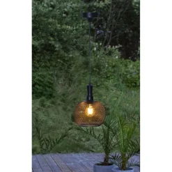Aurinkokennovalaisin Star Trading Sunlight Ø190x240 mm musta