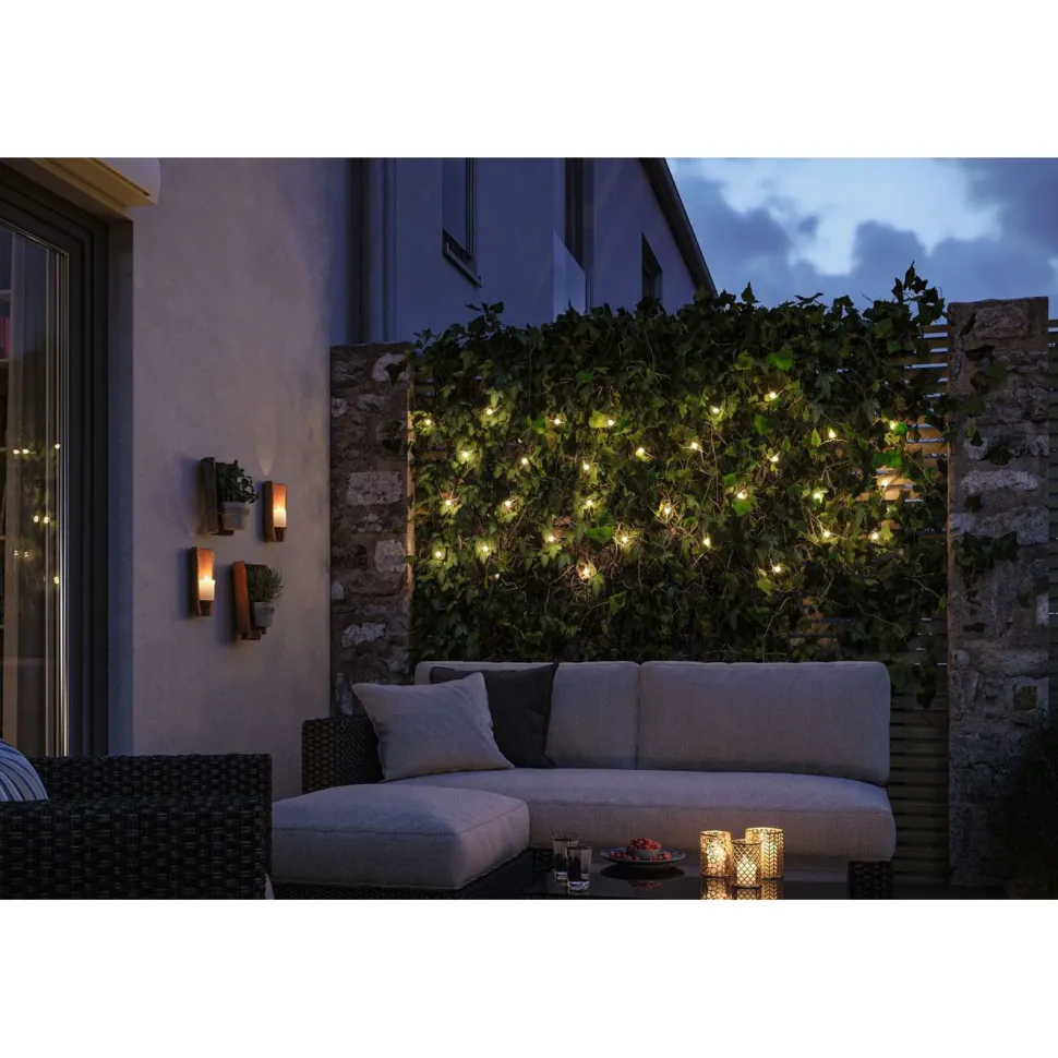 Aurinkokennovalosarja Paulmann Solar Soala IP44 3000K 1lm/m musta