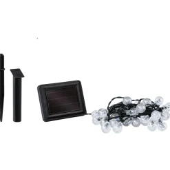 Aurinkokennovalosarja Paulmann Solar Soala IP44 3000K 1lm/m musta