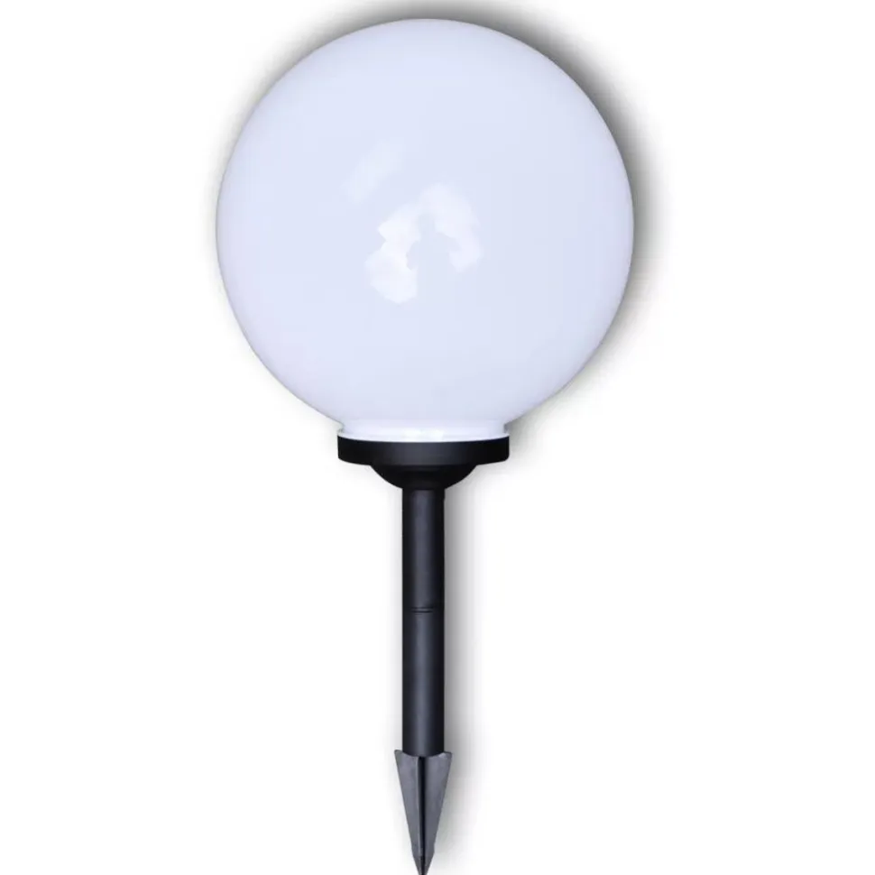 Aurinkovoima pallovalo maapiikillä led 30 cm 2 kpl