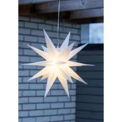 3D LED-valotähti Star Trading Alice, ulkokäyttöön, 60cm, valkoinen