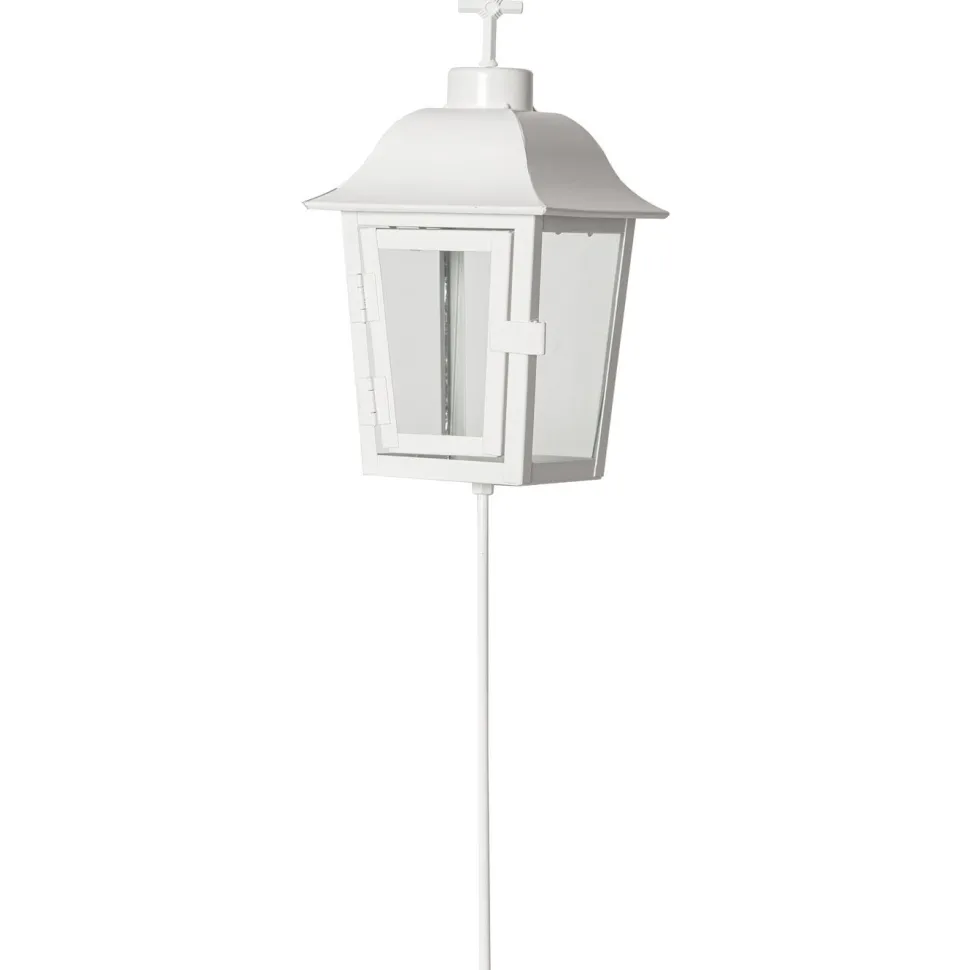 Hautalyhty Star Trading Serene, 46cm, valkoinen