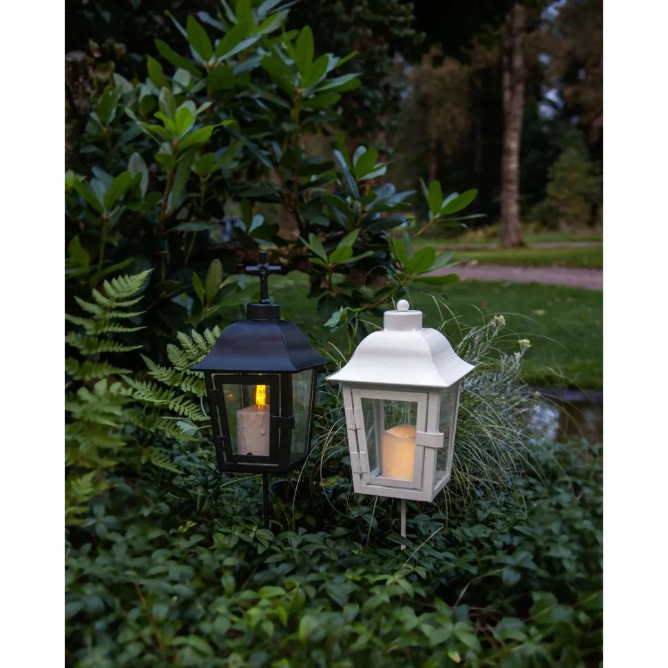Hautalyhty Star Trading Serene, 46cm, valkoinen