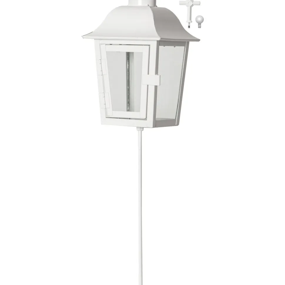 Hautalyhty Star Trading Serene, 46cm, valkoinen