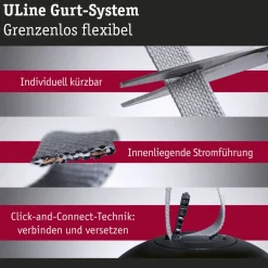 Himmennin Paulmann ULine 3-Step-Dimmer, max. 200W, 48V, 80x35mm, valkoinen