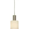 Ikkunavalaisin Aneta Lighting Cylinder Ø9cm teräs/valkoinen