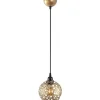 Ikkunavalaisin Linento Lighting Selcuklu, Ø17cm, E27, kulta