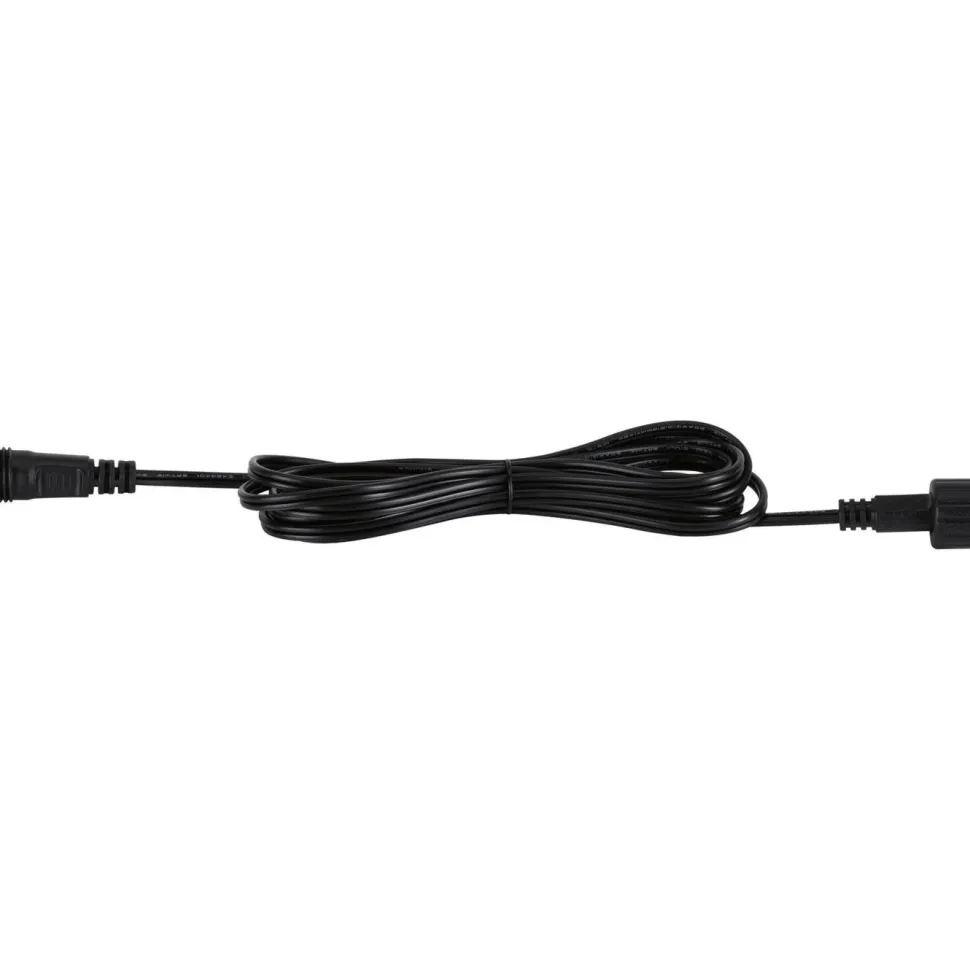 Jatkokaapeli Paulmann SimpLED ulkokäyttöön IP44 2.5m DC 24V musta