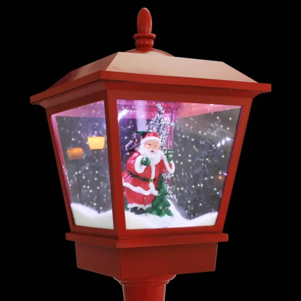Jouluinen katuvalaisin joulupukilla, 180cm, LED