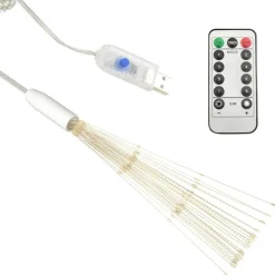 Joulun ilotulitusulkovalo 4 kpl 20 cm 560xLED eri värejä