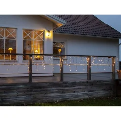 Jääpuikkovalosarja Star Trading Serie LED Crispy Ice White 480 valoa 11900x550mm