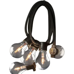 Juhlavalosarja Konstsmide 4146-800, 10 x vaihdettava amber LED, jatkettavissa
