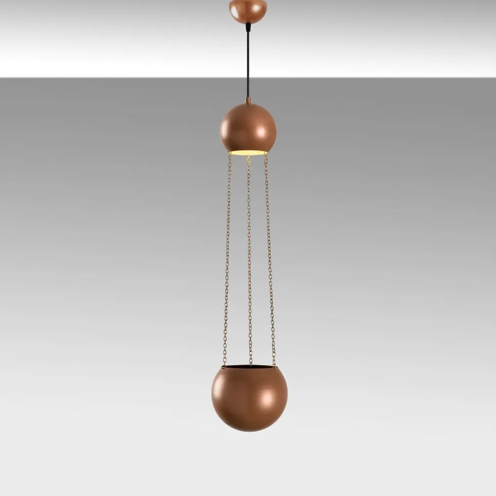 Kasvivalaisin Linento Lighting Verde, E27, kupari