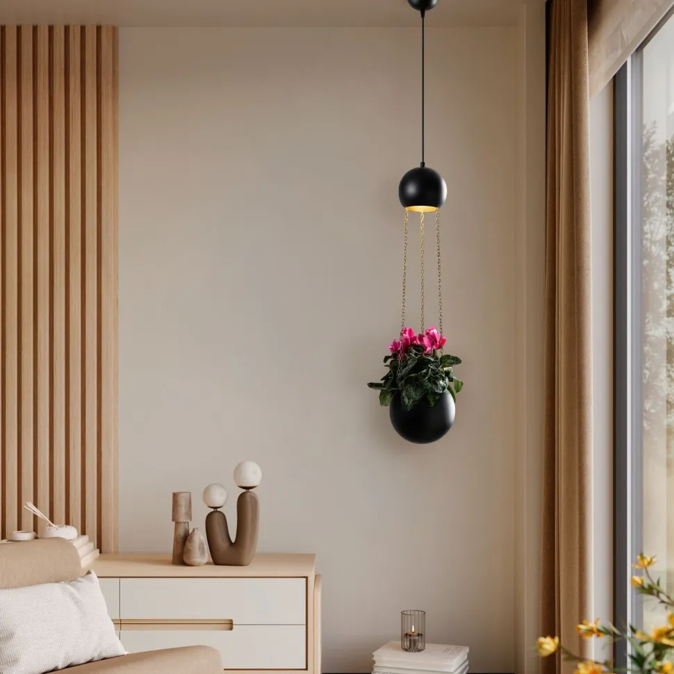 Kasvivalaisin Linento Lighting Verde, E27, kupari