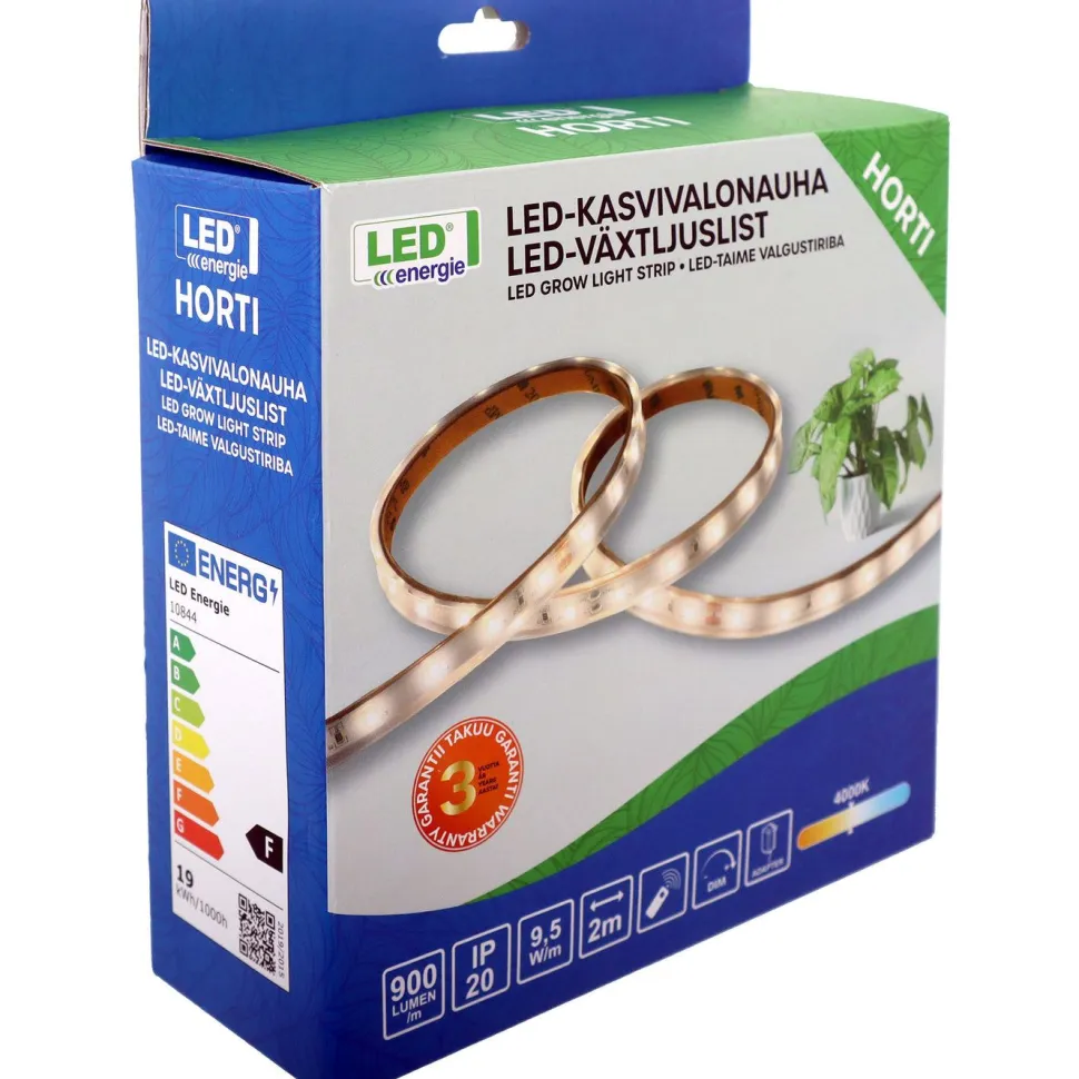 Kasvivalonauha Led Energie, Horti 2m 4000K 900lm/m IP20 9,5W/m