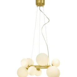 Kattokruunu Aneta Lighting Molekyl mattamessinki/valkoinen
