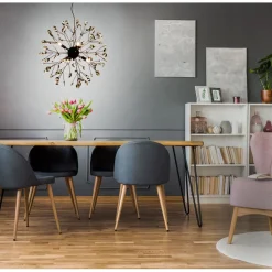 Kattokruunu Aneta Lighting Viva Musta