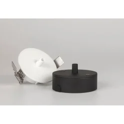 Kattokuppi Hide-a-lite upotettava Focus Pendant jousilla musta
