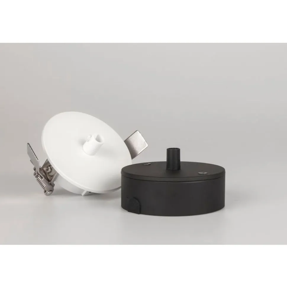 Kattokuppi Hide-a-lite upotettava Focus Pendant jousilla musta