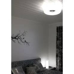 Kattoplafondi Innolux Yki Ø 390x130 mm valkoinen/musta