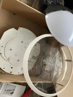 Katto/seinävalaisin Ensto sisä Titan - AT100LED20 IP44 20W/840
