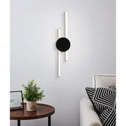 Katto-/seinävalaisin Eglo Venticello 20W LED 3000K IP20 musta
