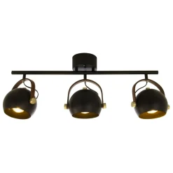 Kattospotti Aneta Lighting Bow 3x7W 345x750x145 mm IP20 GU10 musta