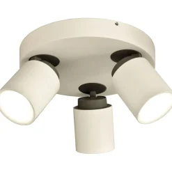 Kattospotti Aneta Lighting Rollo 3-osainen GU10 pyöreä valkoinen/musta