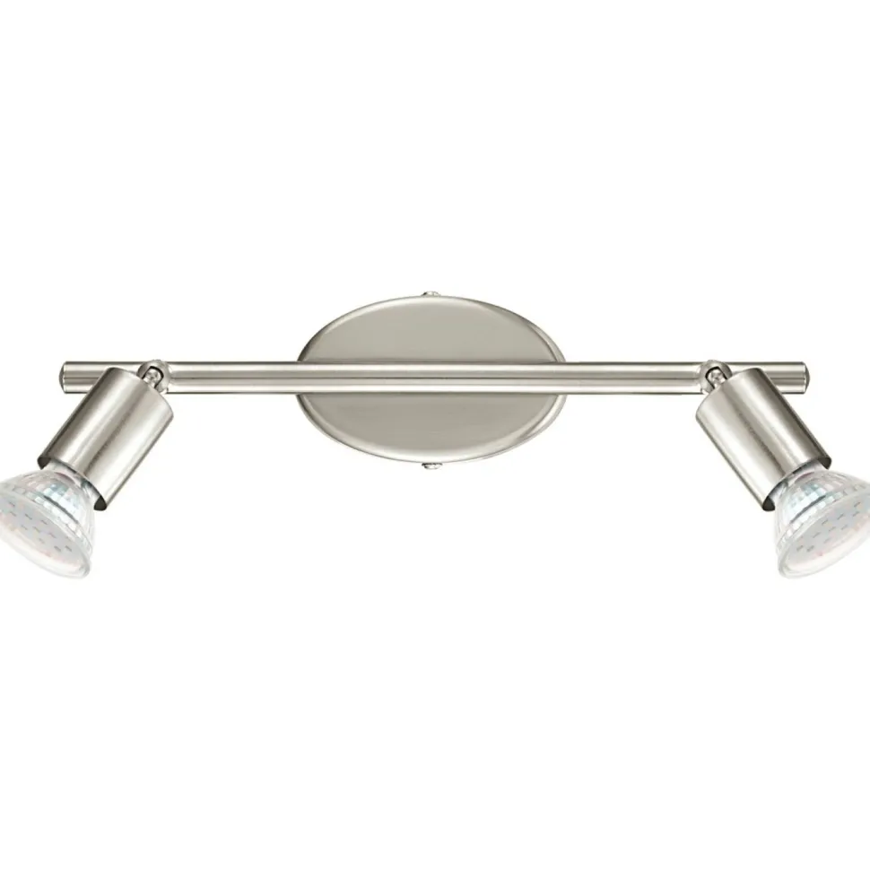 Kattospotti Buzz 285x65 mm 2-osainen harjattu teräs