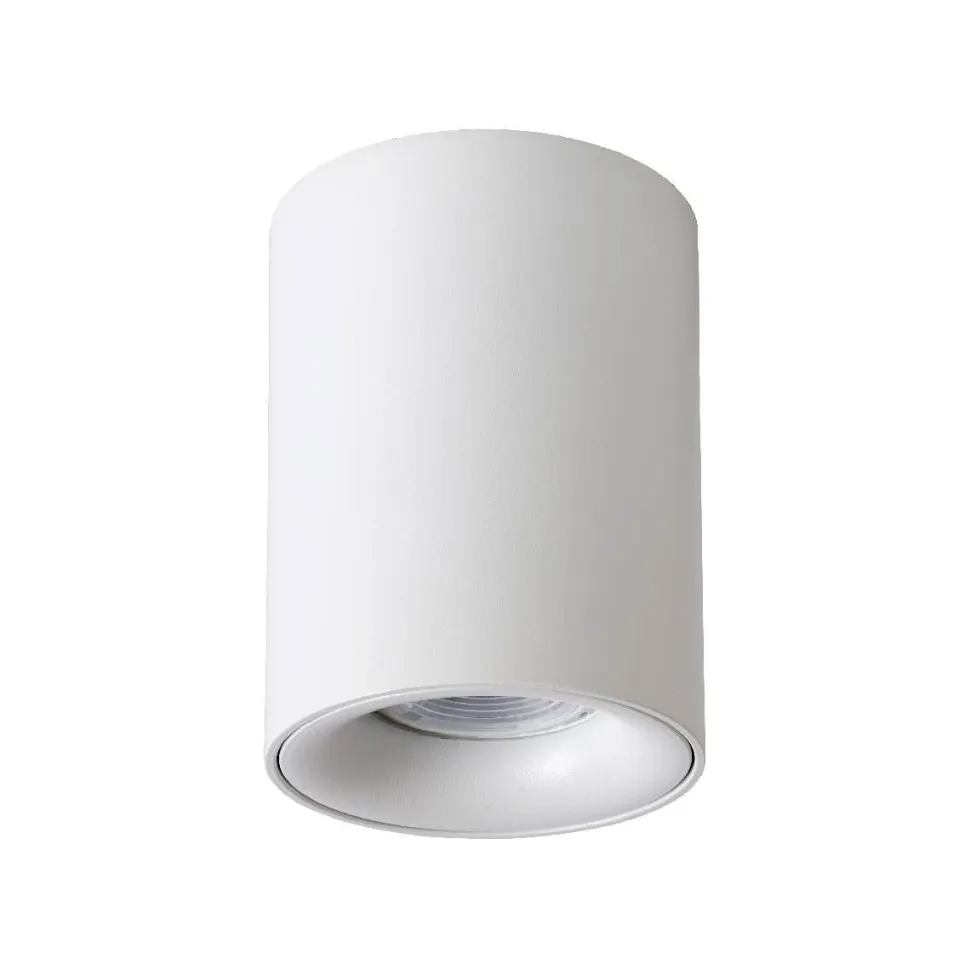 Kattospotti Lucide Bentoo Ø80mm 5W himmennettävä valkoinen
