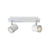 Kattospotti Lucide Rilou 90x300mm 2x5W himmennettävä valkoinen