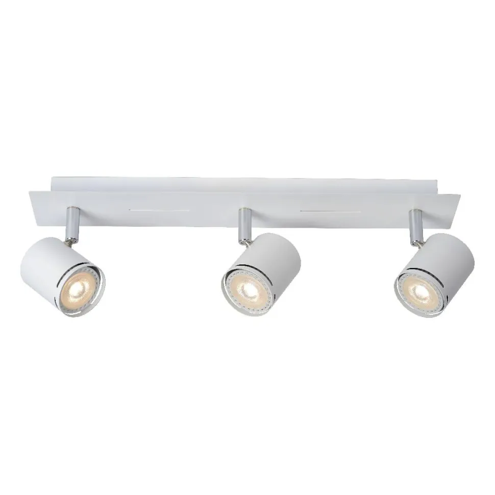 Kattospotti Lucide Rilou 90x440mm 3x5W himmennettävä valkoinen