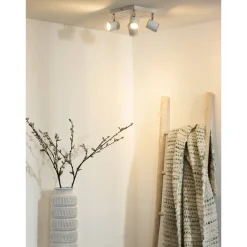 Kattospotti Lucide Rilou 260x260mm 4x5W himmennettävä valkoinen