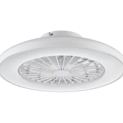 Kattotuuletinvalaisin FocusLight Panama Ø50cm, CCT, valkoinen