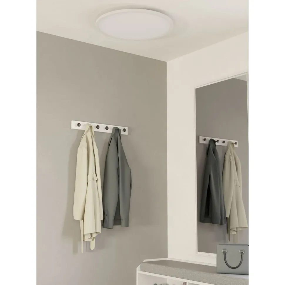 Kattovalaisin Eglo connect.z Sarsina-z, Ø45cm, LED, 33.5W, IP20, valkoinen
