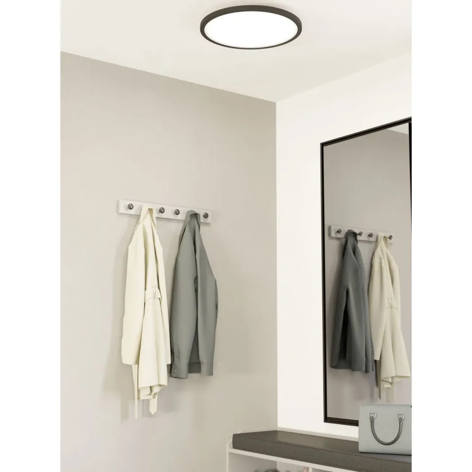Kattovalaisin Eglo connect.z Sarsina-z, Ø45cm, LED, 33.5W, IP20, valkoinen