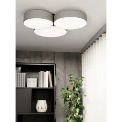 Kattovalaisin Eglo connect.z Barbano-z, 3xLED 7.3W, IP20, harmaa