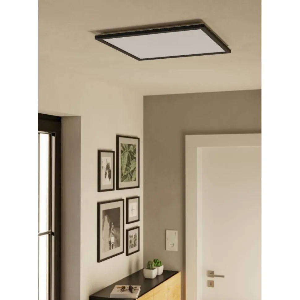 Kattovalaisin Eglo Rovito LED CCT 39x39cm IP44 valkoinen