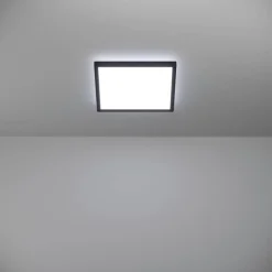 Kattovalaisin Eglo Rovito LED CCT 39x39cm IP44 valkoinen