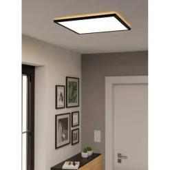 Kattovalaisin Eglo Rovito LED CCT 39x39cm IP44 valkoinen