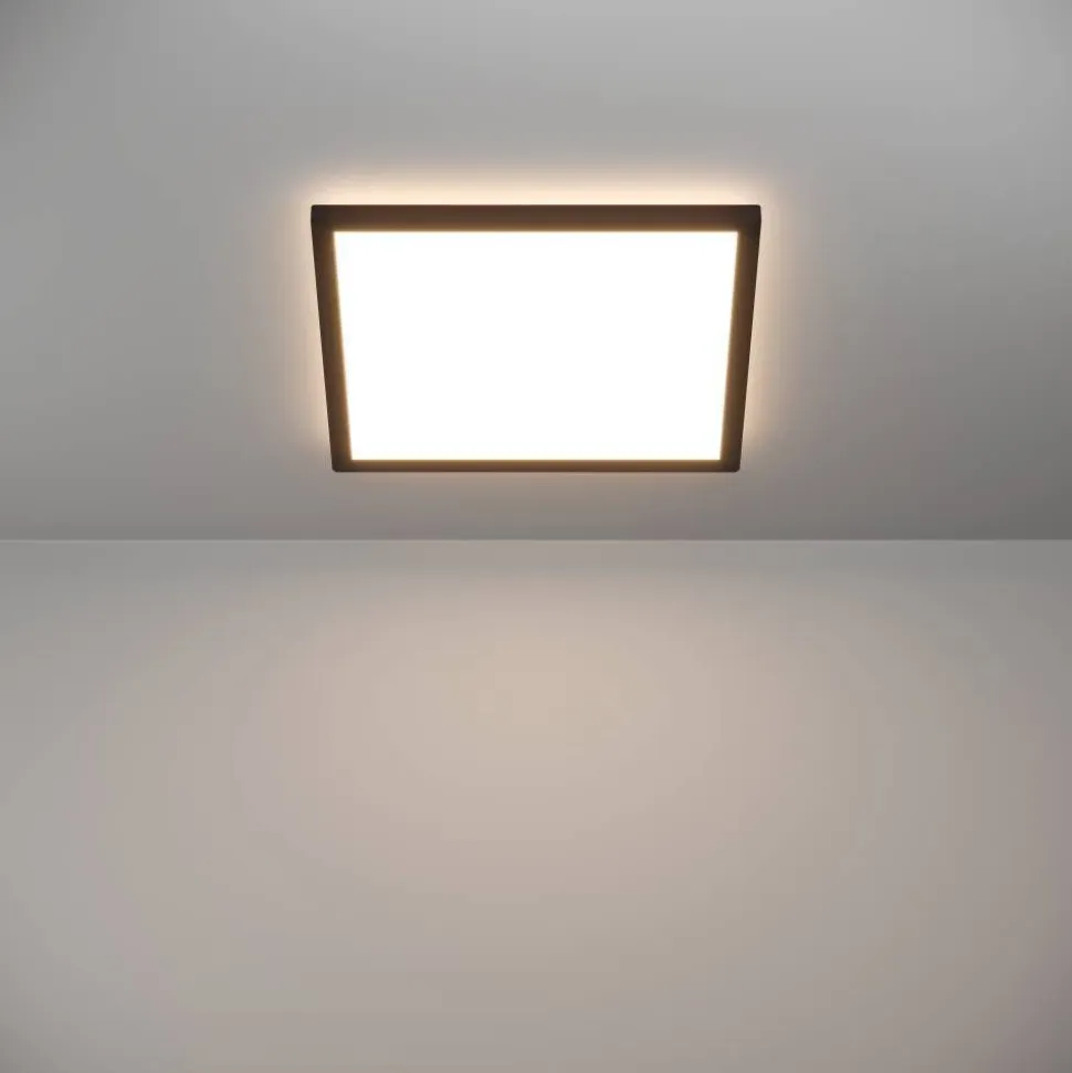 Kattovalaisin Eglo Rovito LED CCT 39x39cm IP44 valkoinen