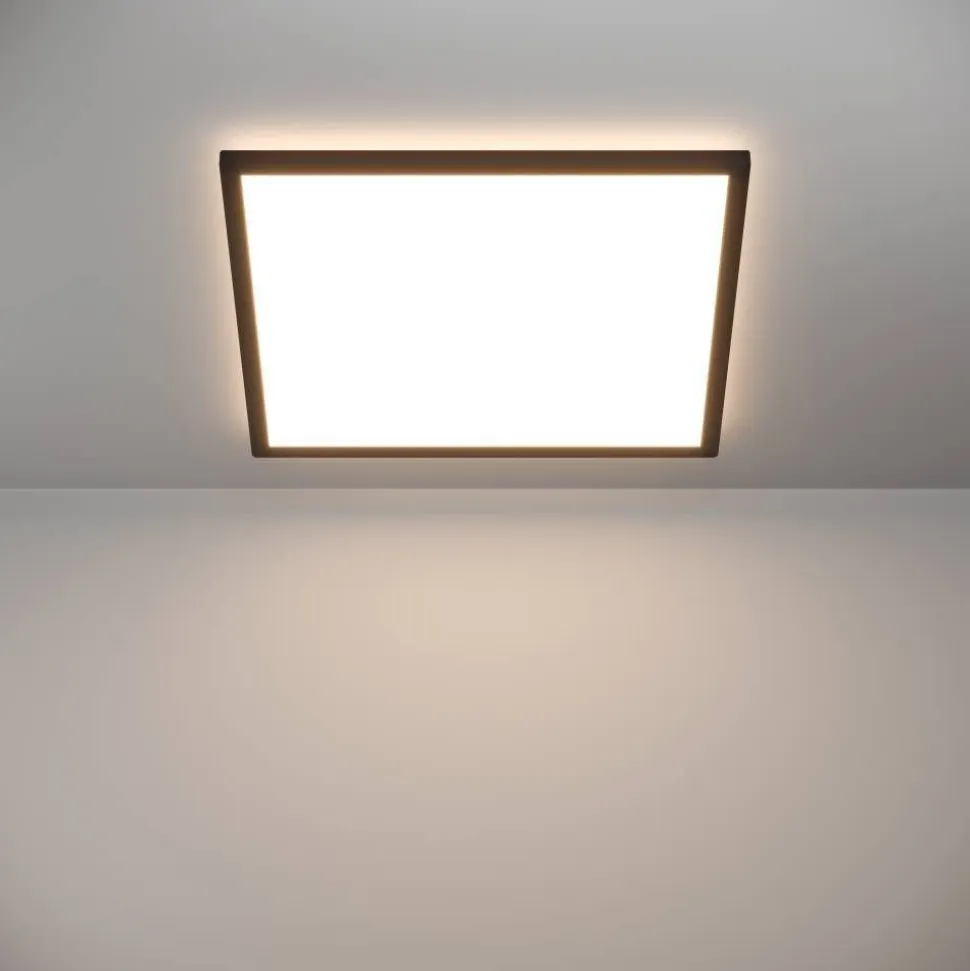Kattovalaisin Eglo Rovito LED CCT 39x39cm IP44 valkoinen