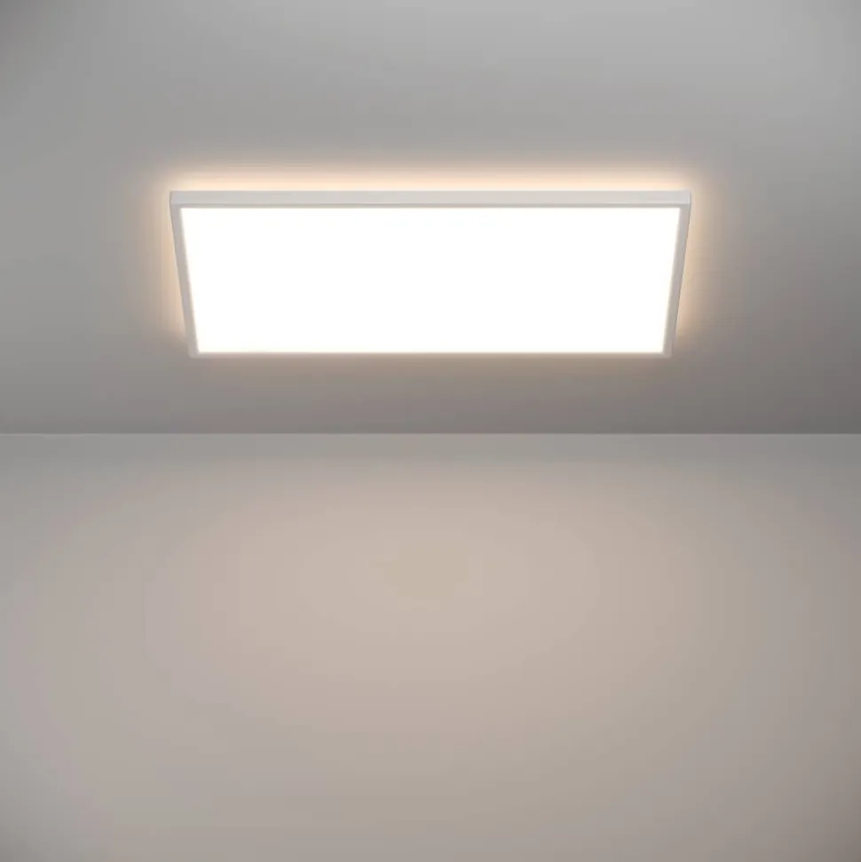 Kattovalaisin Eglo Rovito LED CCT 39x39cm IP44 valkoinen