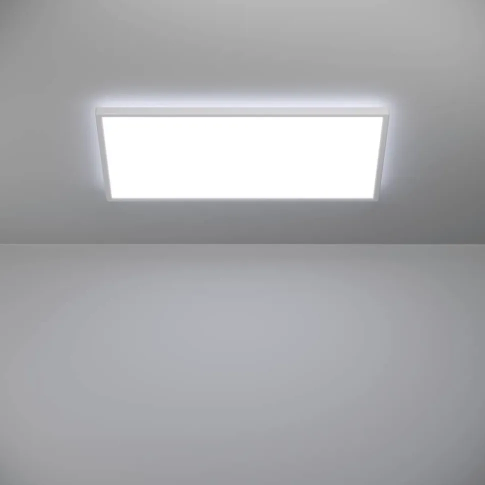 Kattovalaisin Eglo Rovito LED CCT 39x39cm IP44 valkoinen